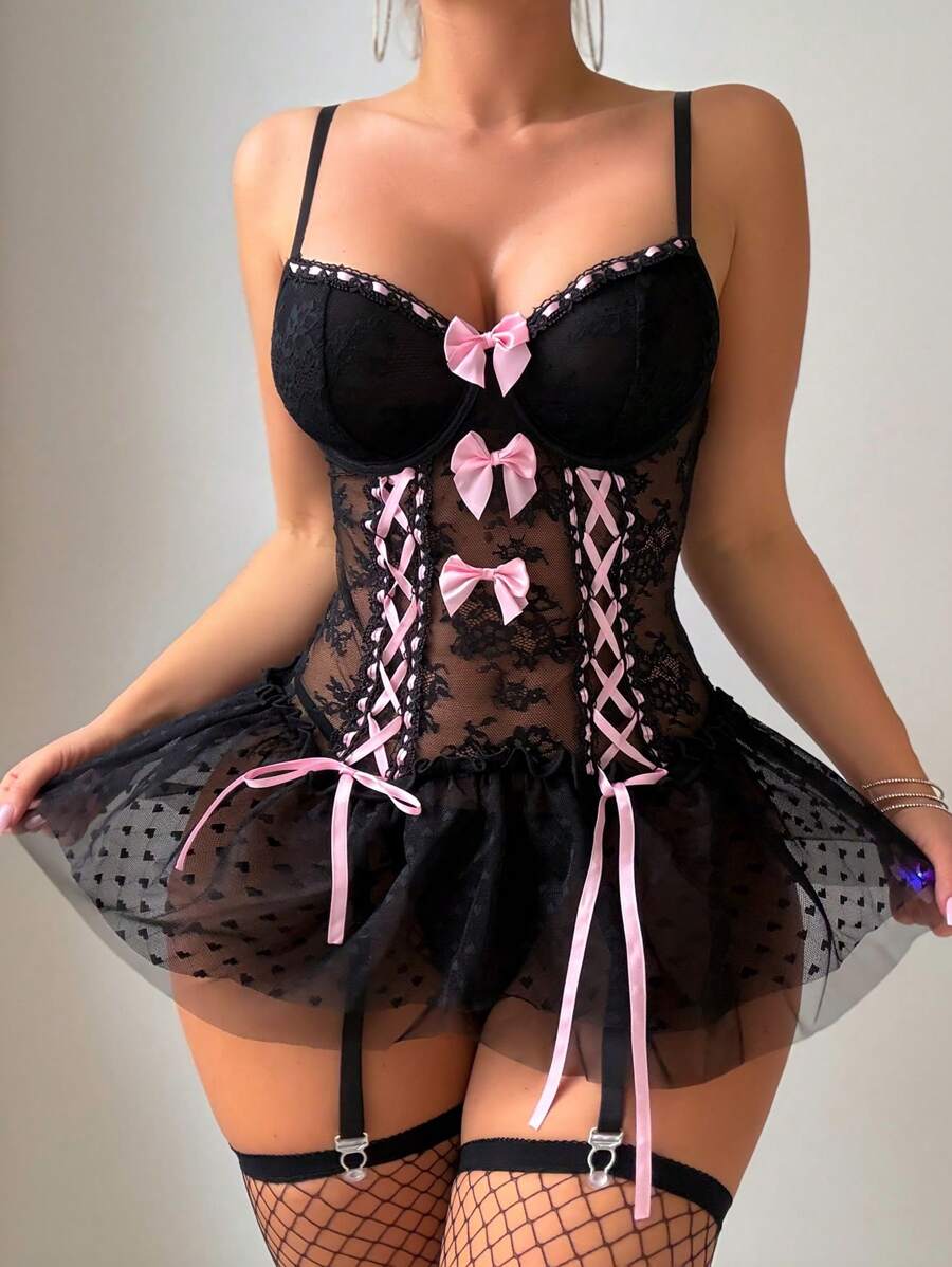 Conjunto Lingerie Doll