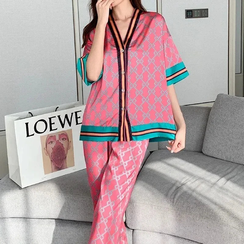 Pijama Longo Rose Red Inverno