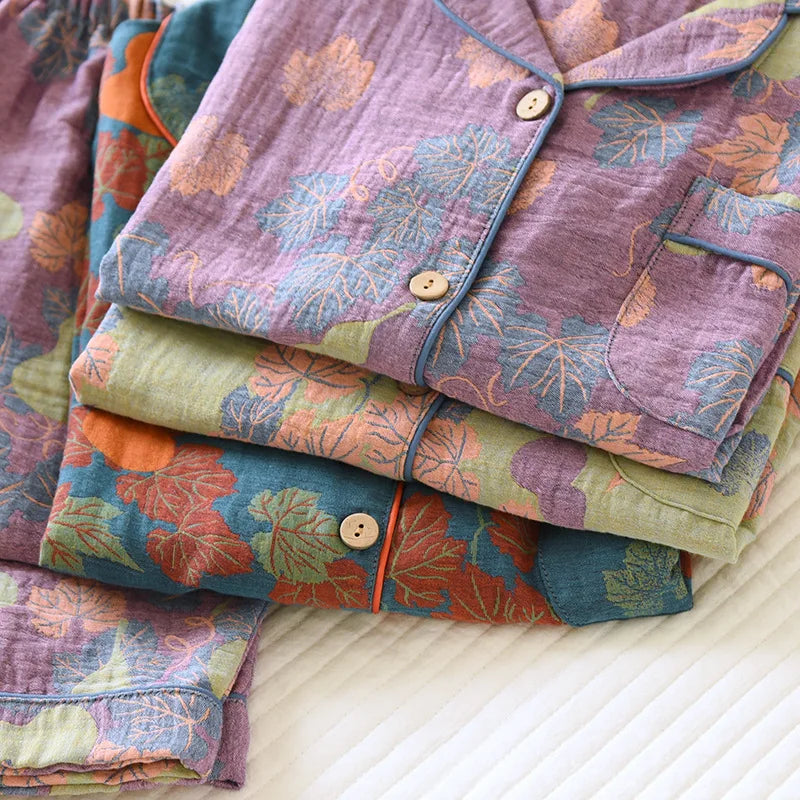Pijama Longo Japan 100% Algodão