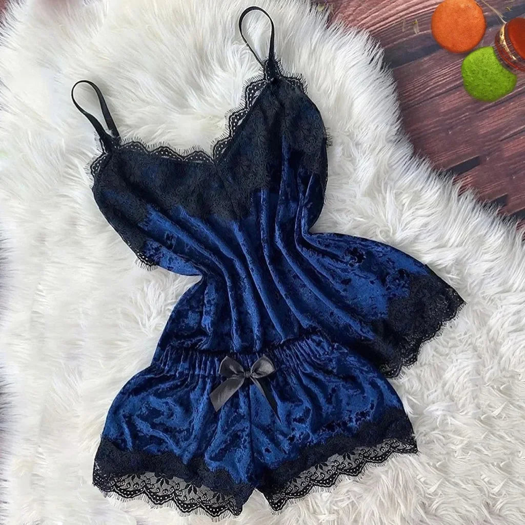 Pijama Lingerie Renda Lace