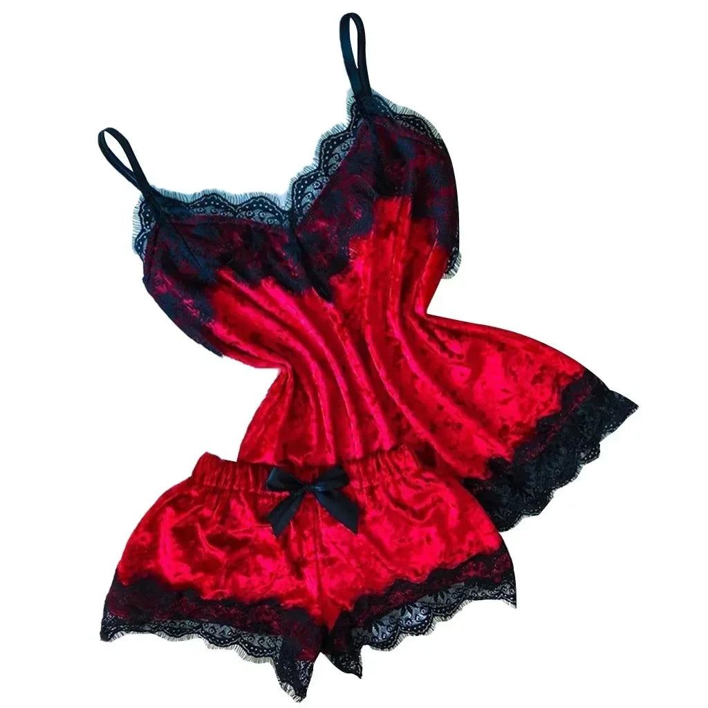 Pijama Lingerie Renda Lace