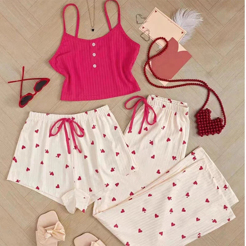 Pijama Santi Conjunto 3 Peças