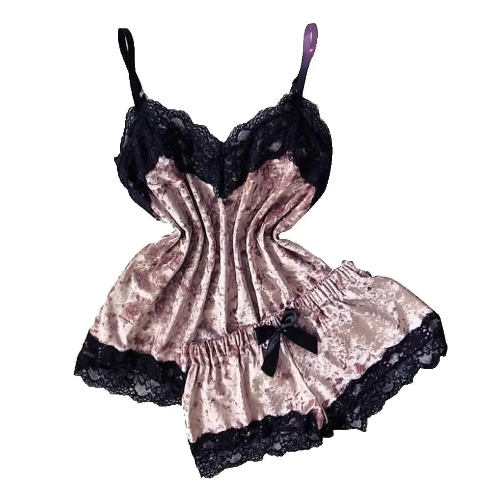 Pijama Lingerie Renda Lace