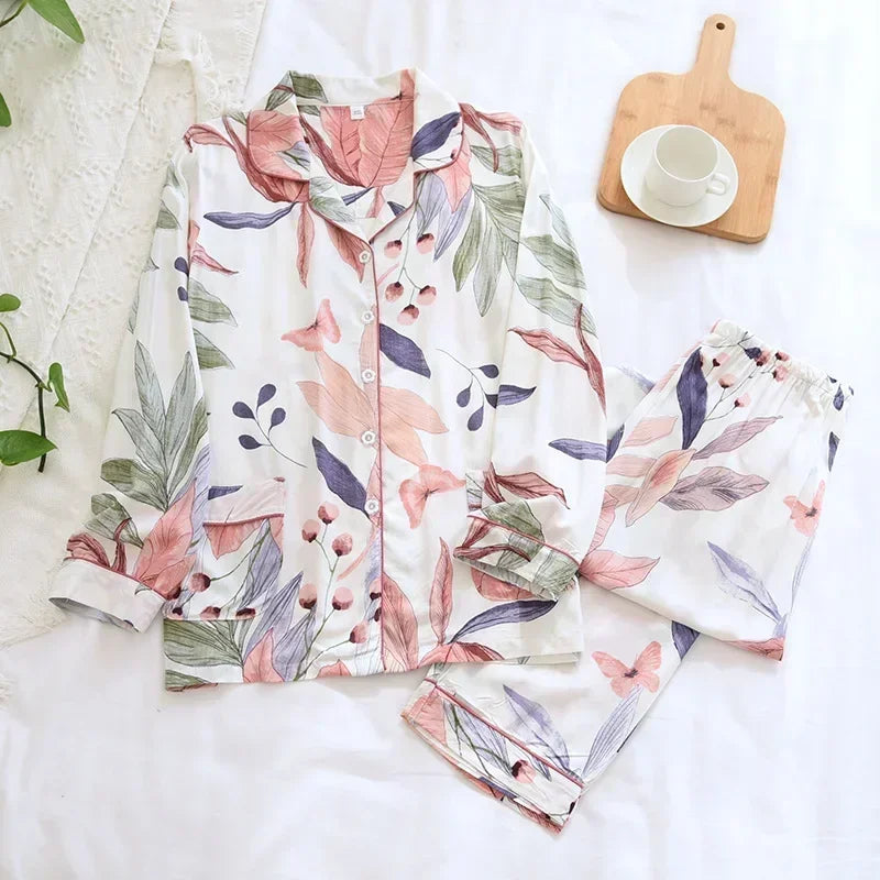 Pijama Longo Inverno 100% Algodão