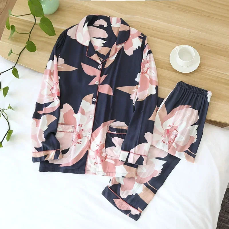 Pijama Longo Inverno 100% Algodão