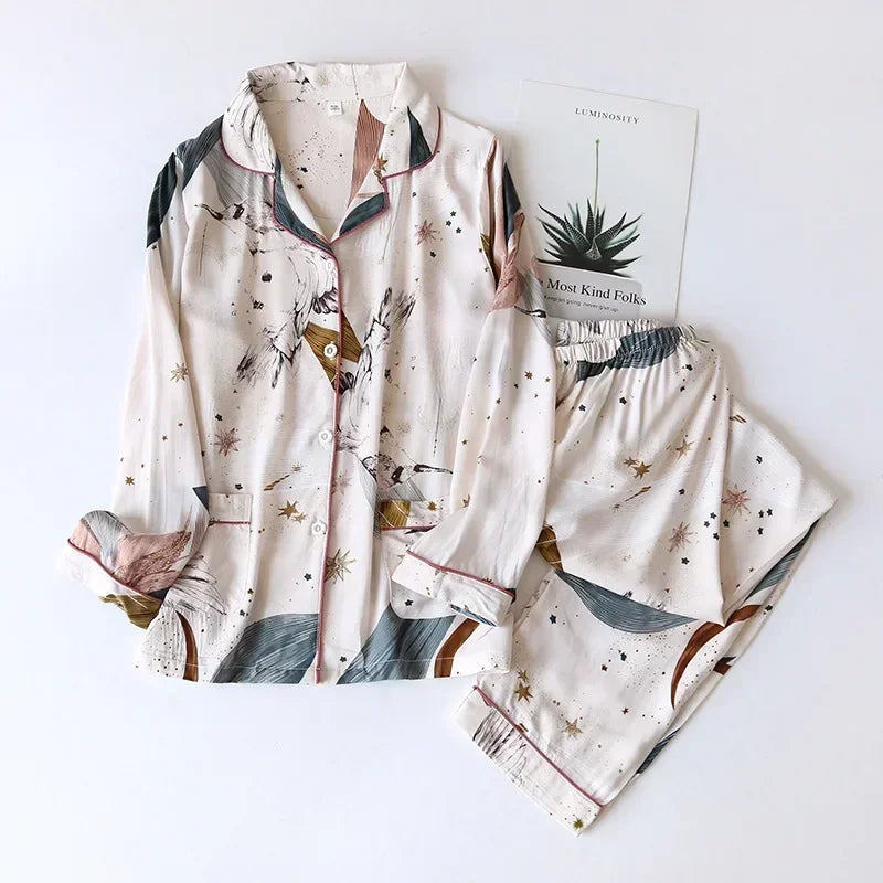 Pijama Longo Inverno 100% Algodão