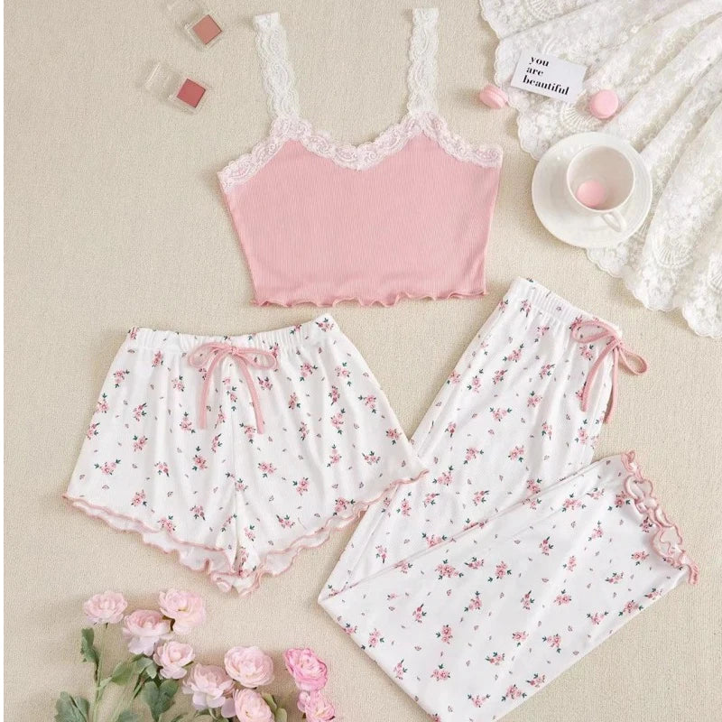 Pijama Santi Conjunto 3 Peças