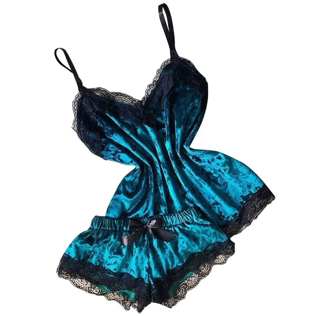 Pijama Lingerie Renda Lace