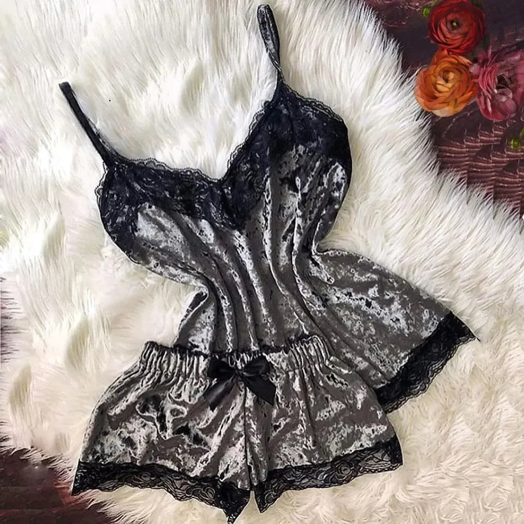 Pijama Lingerie Renda Lace