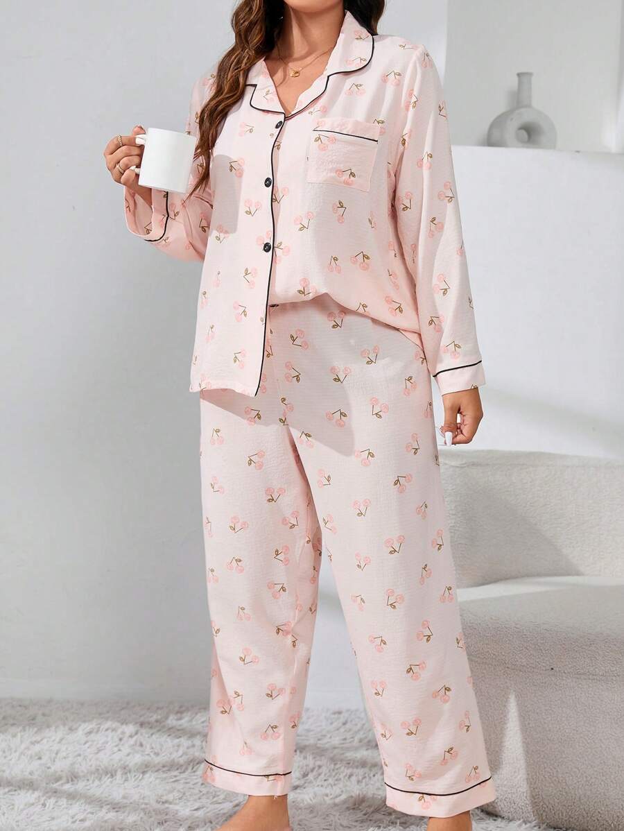 Pijama Longo Cherry