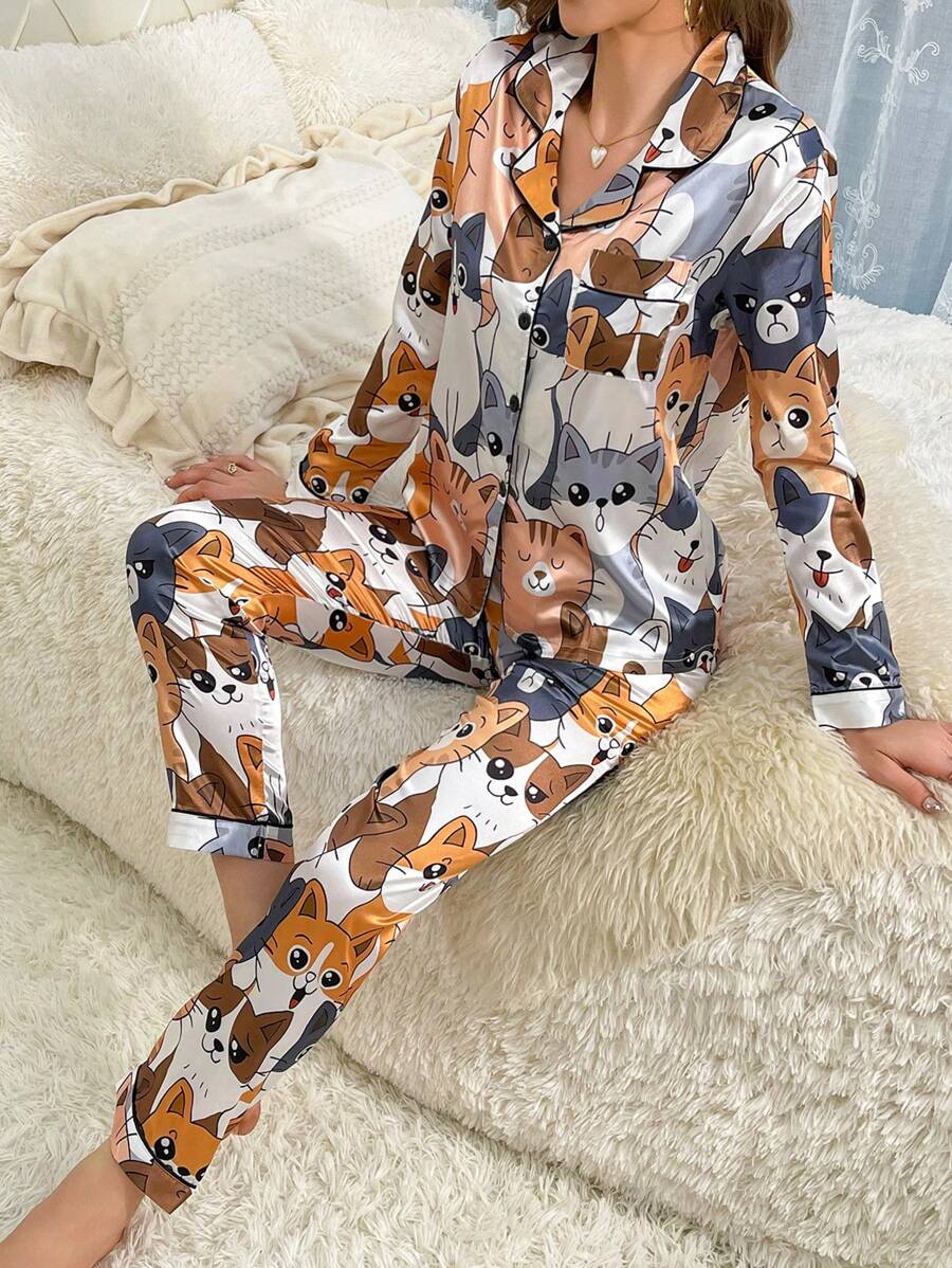 Pijama Longo Cartoon, Comprar Pijama Longo Cartoon