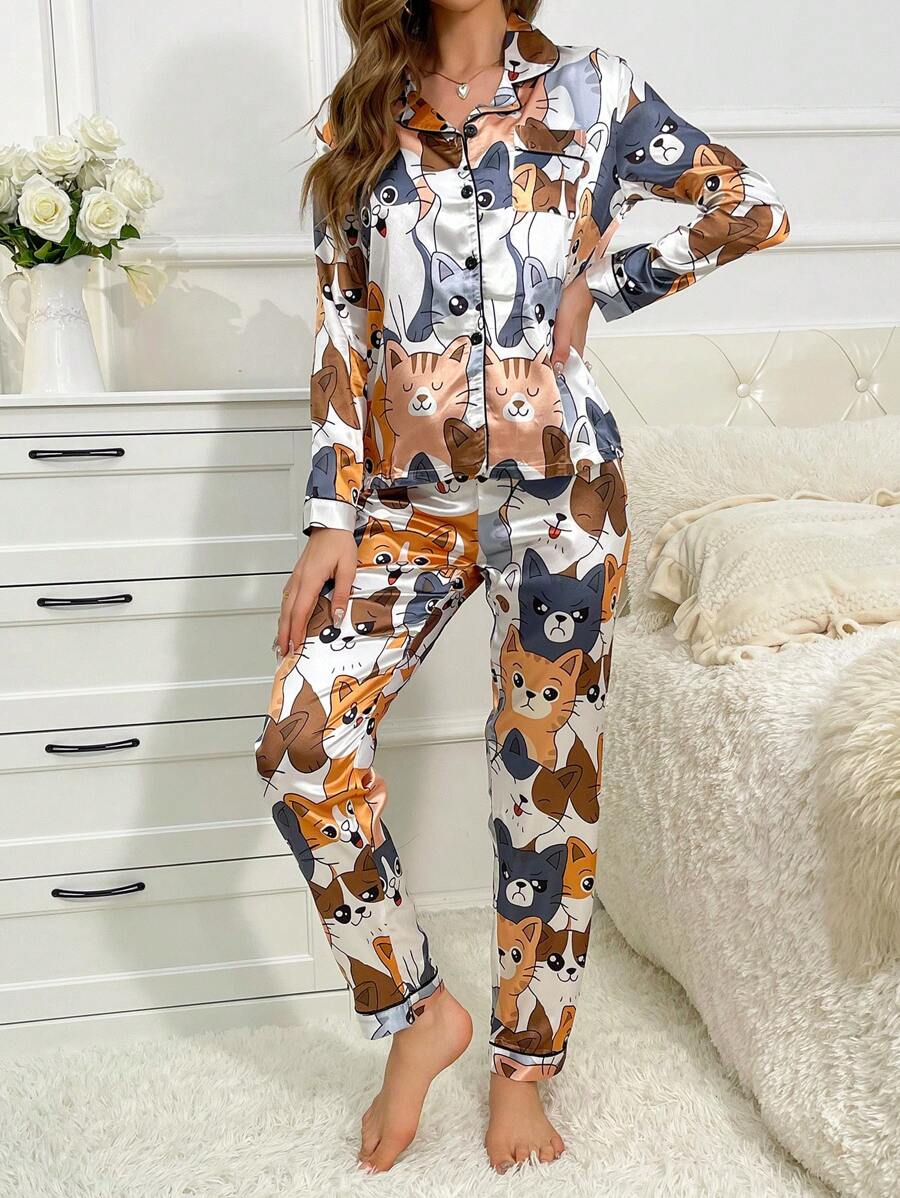 Pijama Longo Cartoon, Comprar Pijama Longo Cartoon