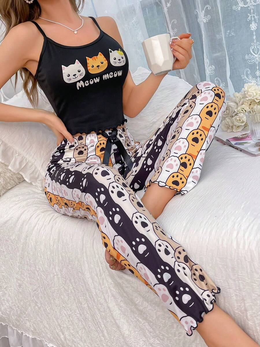 Pijama Longo Meow