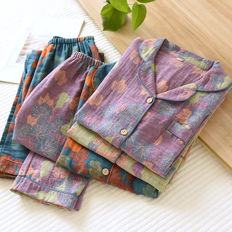 Pijama Longo Japan 100% Algodão